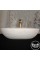 Traverten İnce Kenar Elips Lavabo Traverten İnce Kenar Elips Lavabo