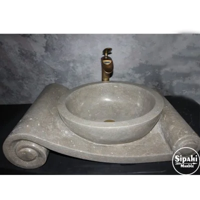 Fıstık Yeşil Tasarım Lavabo Fıstık Yeşil Tasarım Lavabo
