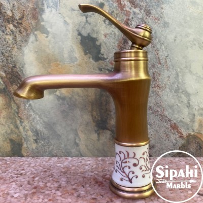 Seramik Antik Lavabo Bataryası Seramik Antik Lavabo Bataryası
