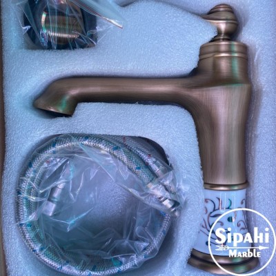 Seramik Antik Lavabo Bataryası Seramik Antik Lavabo Bataryası