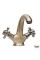 Antik Banyo Lavabo Bataryası - Çift Kollu Antik Banyo Lavabo Bataryası - Çift Kollu