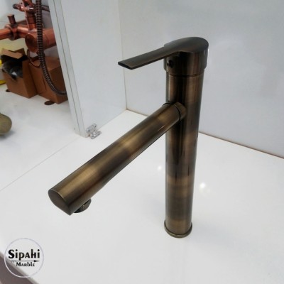 Antik Eskitme Çanak Lavabo Bataryası Antik Eskitme Çanak Lavabo Bataryası