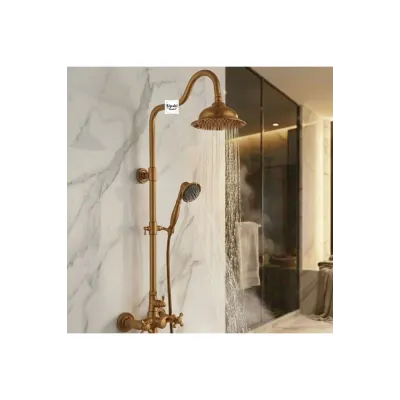 Royal Serisi Modern Duş Seti - Antik