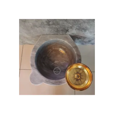 Gri Mermer Düz Kurna Gri Mermer Düz Kurna