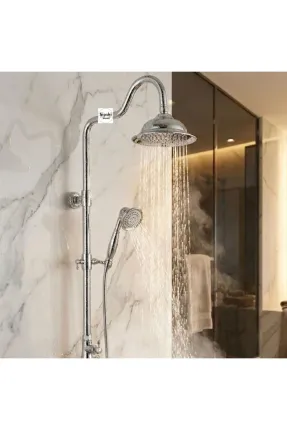 Royal Serisi Modern Duş Seti - Krom