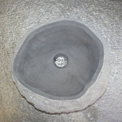 Bazalt Antrasit Doğal Dizayn Lavabo Bazalt Antrasit Doğal Dizayn Lavabo