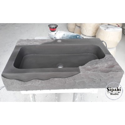 Bazalt Dizayn Patlatma Dikdörtgen Lavabo Bazalt Dizayn Patlatma Dikdörtgen Lavabo