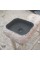 Bazalt Dışı Doğal Patlatma Kare Mini Lavabo Bazalt Dışı Doğal Patlatma Kare Mini Lavabo