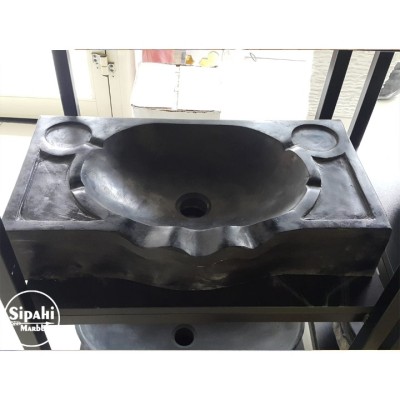 Bazalt Siyah Saray Lavabo Bazalt Siyah Saray Lavabo