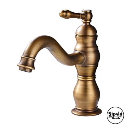Eskitme Kısa Lavabo Bataryası Eskitme Kısa Lavabo Bataryası