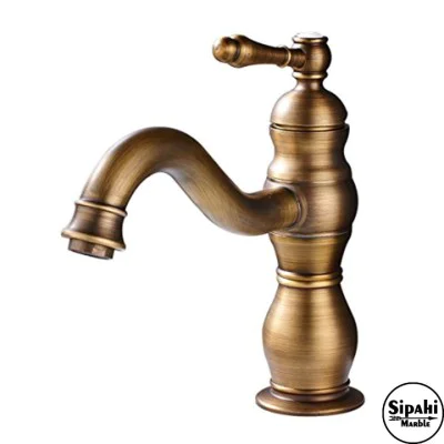 Eskitme Kısa Lavabo Bataryası Eskitme Kısa Lavabo Bataryası