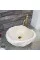 Bej Mermer Doğal Tasarım Lavabo Bej Mermer Doğal Tasarım Lavabo