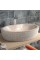 Bej Mermer Dışı Taramalı Oval Lavabo Bej Mermer Dışı Taramalı Oval Lavabo