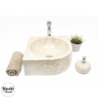 Bej Mermer Kedi Gözü Lavabo Bej Mermer Kedi Gözü Lavabo