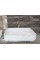 Beyaz Mermer Dışı Taramalı Kedi Gözü Model Lavabo Beyaz Mermer Dışı Taramalı Kedi Gözü Model Lavabo