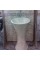 Bej Mermer Kum Saati Model Dikey Lavabo Bej Mermer Kum Saati Model Dikey Lavabo
