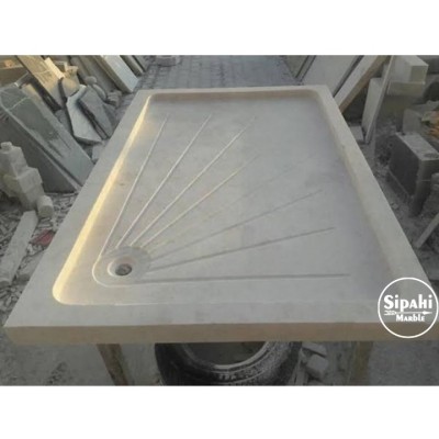 Traverten Kanallı Duş Teknesi Traverten Kanallı Duş Teknesi