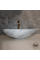 Gri Mermer Elips Lavabo Gri Mermer Elips Lavabo