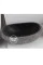 Basalt Black Splayed Outside Ellipse Sink Basalt Black Splayed Outside Ellipse Sink