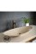 Traverten Cilalı Kayık Lavabo Traverten Cilalı Kayık Lavabo