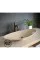 Travertine Polished Boat Sink Travertine Polished Boat Sink
