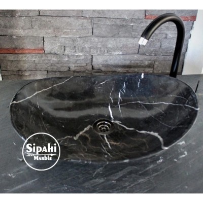 Toros Siyah Kayık Lavabo Toros Siyah Kayık Lavabo