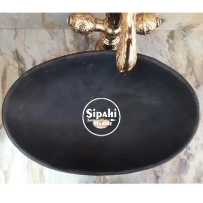 Basalt Black Deep Boat Sink Basalt Black Deep Boat Sink