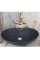 Bazalt Siyah Derin Kayık Lavabo Bazalt Siyah Derin Kayık Lavabo