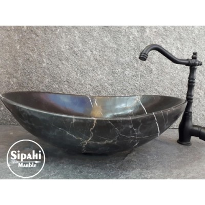 Toros Siyah Derin Kayık Lavabo Toros Siyah Derin Kayık Lavabo