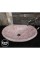 Pembe Traverten Elips Dizayn Lavabo Pembe Traverten Elips Dizayn Lavabo