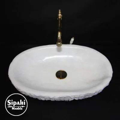 Crystal White Exposed Ellipse Washbasin Crystal White Exposed Ellipse Washbasin