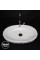 Kristal Beyaz Dışı Patlatma Elips Lavabo Kristal Beyaz Dışı Patlatma Elips Lavabo