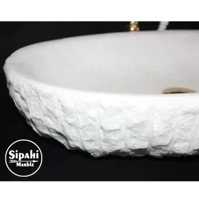 Crystal White Exposed Ellipse Washbasin Crystal White Exposed Ellipse Washbasin
