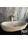 Traverten Elips Model Geniş Lavabo Traverten Elips Model Geniş Lavabo