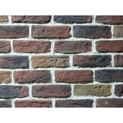 Eskitme Tuğla Koyu Miks Eskitme Tuğla Koyu Miks