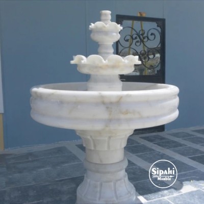 Afyon Sarılı Mermer Salon Fıskiyesi Afyon Sarılı Mermer Salon Fıskiyesi