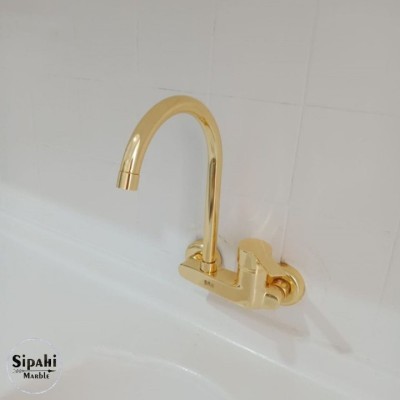 Gold Duvardan Çıkışlı Mutfak Bataryası Gold Duvardan Çıkışlı Mutfak Bataryası