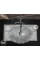 Gray Marble Palace Design Washbasin Gray Marble Palace Design Washbasin