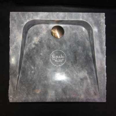 Gri Mermer Saray İşlemeli Lavabo Gri Mermer Saray İşlemeli Lavabo