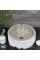 Gümüş Traverten Dizayn Patlatma Silindir Lavabo Gümüş Traverten Dizayn Patlatma Silindir Lavabo