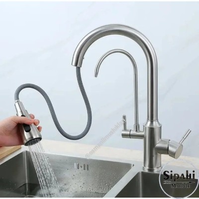 İnox Arıtmalı Spiralli Eviye Bataryası