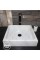 Afyon Beyaz Mermer Modern Kare Lavabo Afyon Beyaz Mermer Modern Kare Lavabo