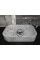 Gümüş Traverten Oval Köşe Dizayn Lavabo Gümüş Traverten Oval Köşe Dizayn Lavabo