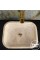 Traverten Oval Tasarım Lavabo Traverten Oval Tasarım Lavabo