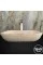 Traverten Oval Tasarım Lavabo Traverten Oval Tasarım Lavabo