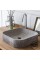 Gümüş Traverten Oval Köşeli Kare Lavabo Gümüş Traverten Oval Köşeli Kare Lavabo