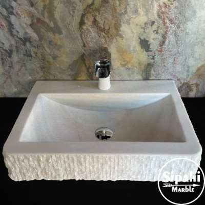 Afyon Beyaz Dışı Dikey Tarama Lavabo Afyon Beyaz Dışı Dikey Tarama Lavabo