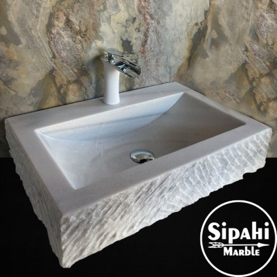 Marmara Pijamalı Dışı Dikey Dizayn Patlatma Lavabo Marmara Pijamalı Dışı Dikey Dizayn Patlatma Lavabo