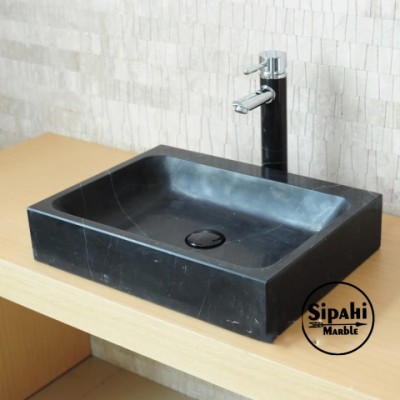 Toros Mat Siyah Kare Lavabo Toros Mat Siyah Kare Lavabo