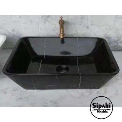 Toros Siyah Tekne Model Kare Lavabo Toros Siyah Tekne Model Kare Lavabo
